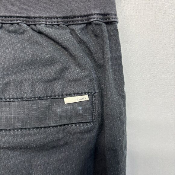 Vuori Men Vintage Ripstop Pants Size Medium Black C019 -8 - Picture 8 of 14